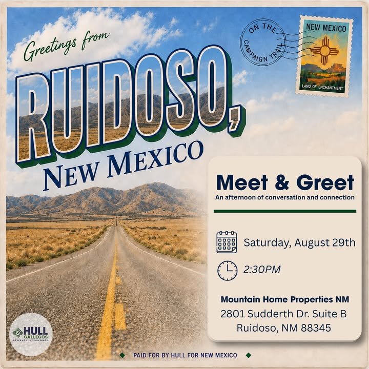 Ruidoso, we’re coming your way this afternoon! Join…