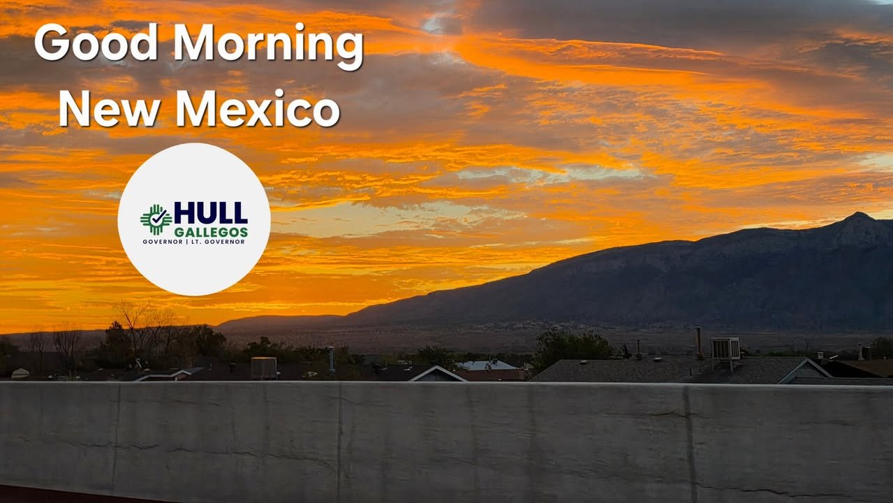 Good morning, New Mexico! ☀️ We’re off to…