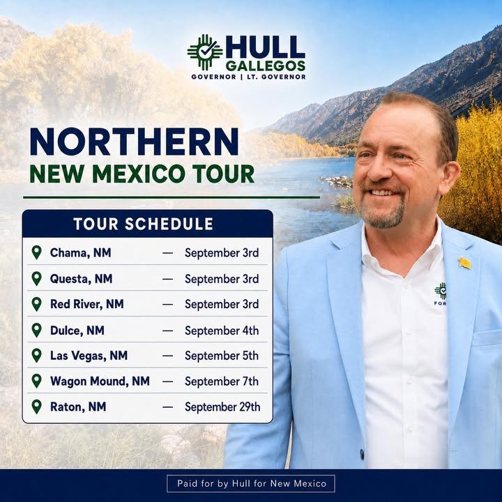 Northern New Mexico, Team Hull is coming your…