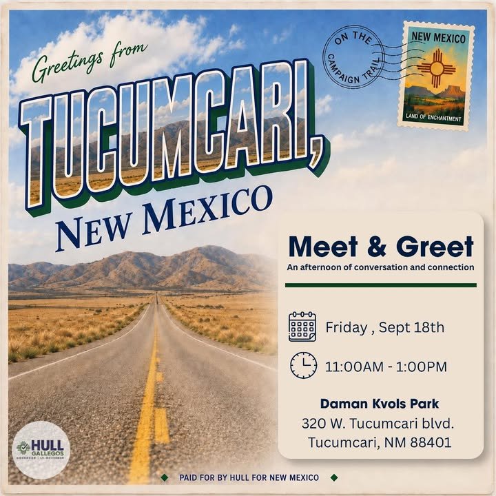 Tucumcari, we are coming your way today! Join…