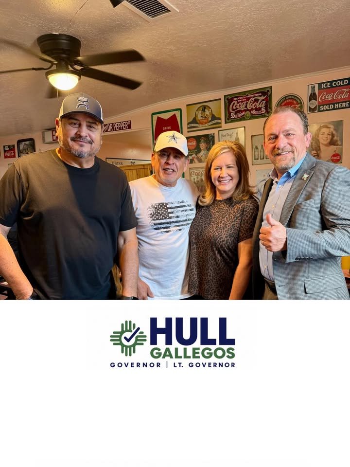 Breakfast at Barelas this morning&mdash;a New Mexico political&hellip;