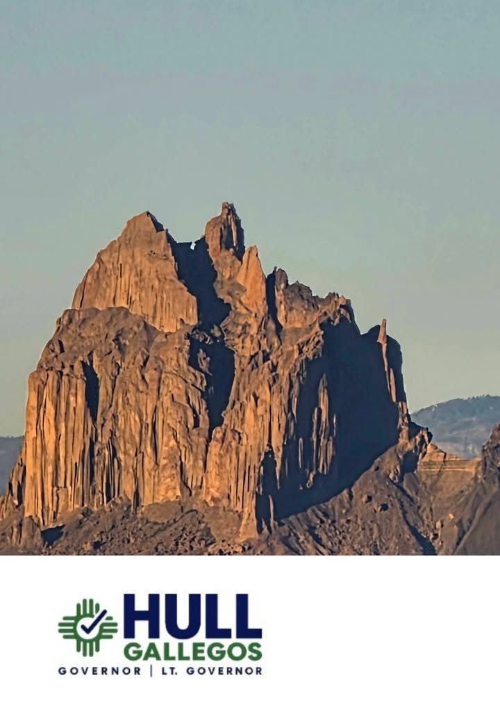 Good Morning from Shiprock New Mexico! #HullforNewMexico #weareNewMexico