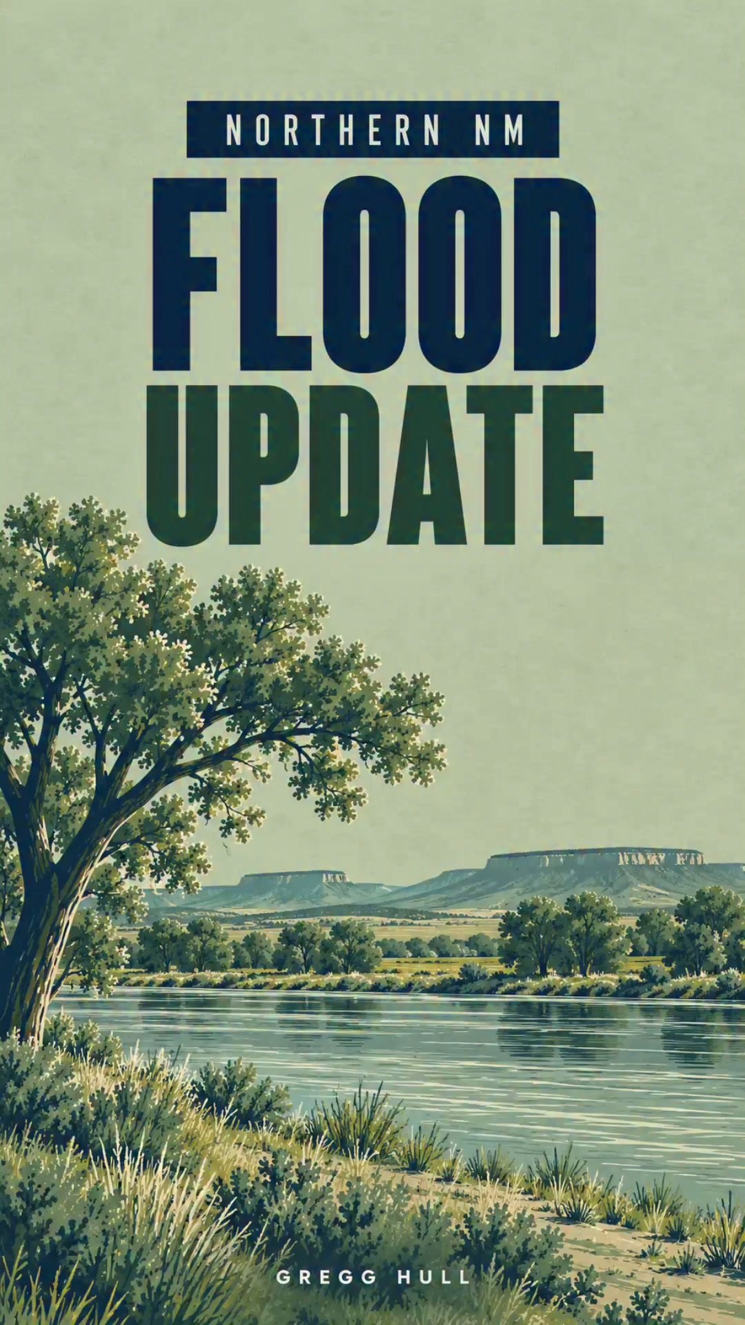 I’m still in northern New Mexico, now in…