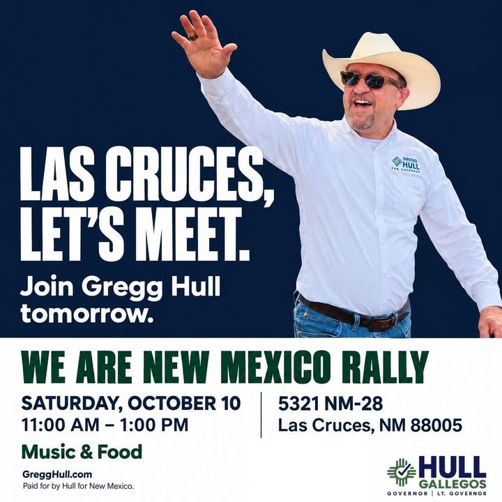Las Cruces, let’s PACK the rally tomorrow! I…