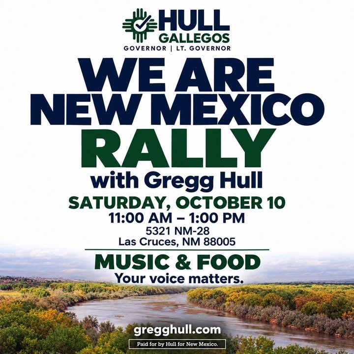 Las Cruces, let’s pack this rally! 🙌 Join…