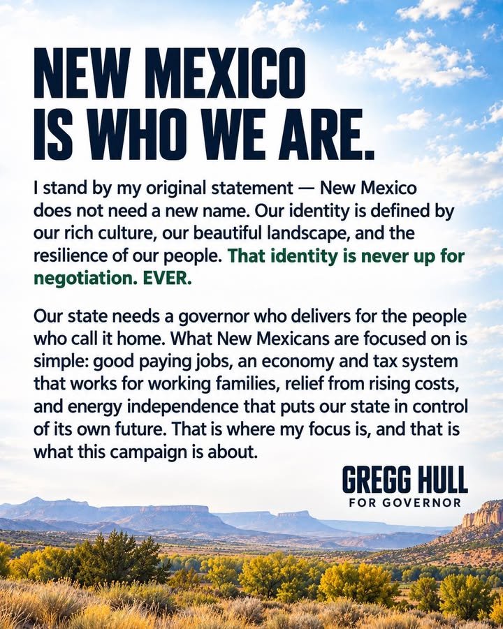 New Mexico does not need a new name.&hellip;